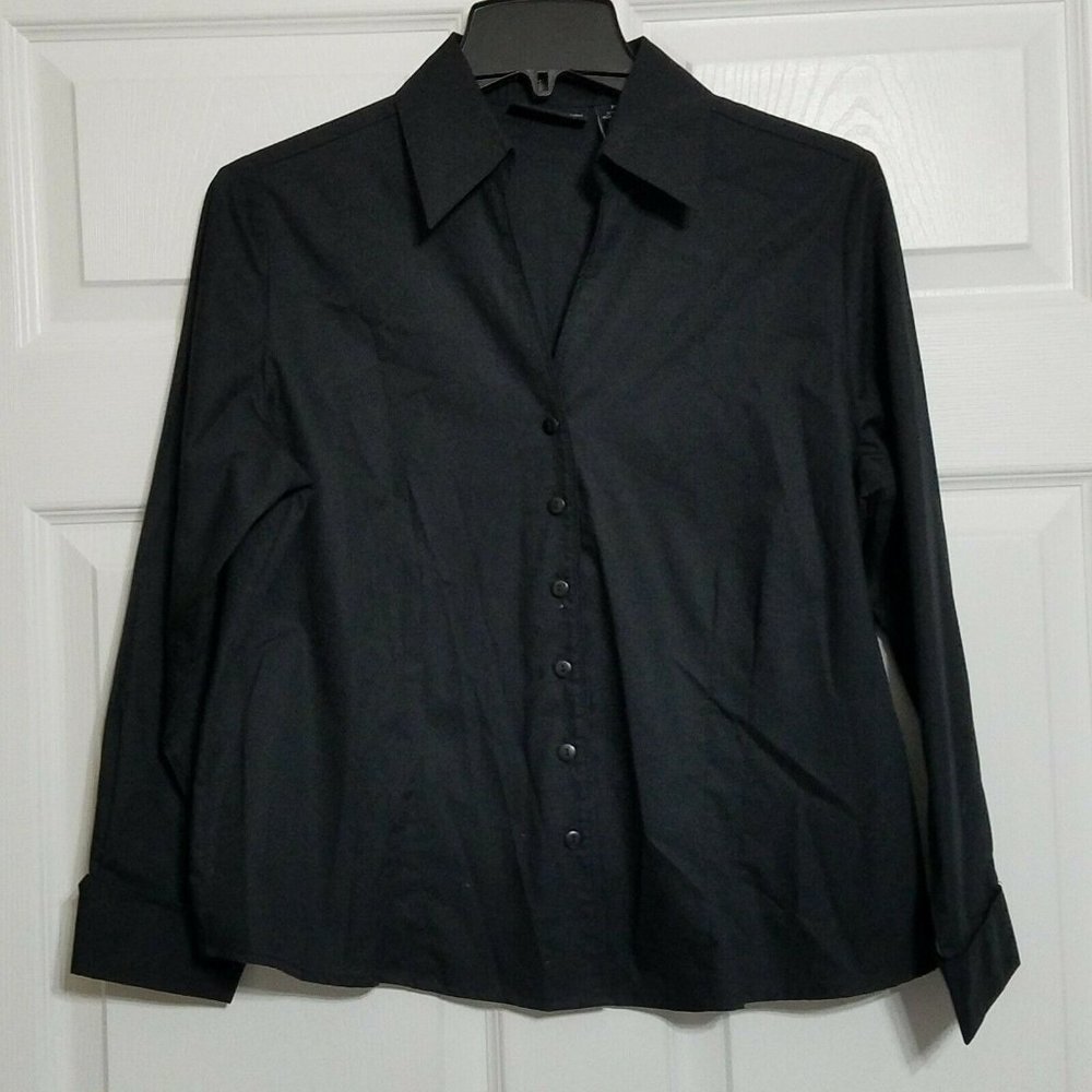 M.E. Modern Essentials Collared Button Down Shirt - image 2